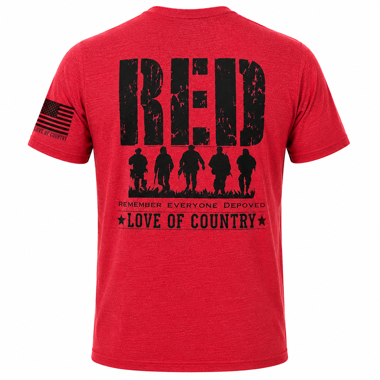 R.E.D. Friday Remember Everyone Deployed Tee | Love of Country