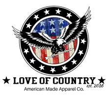 USA Flag Pullover Sweatshirt - Love of Country